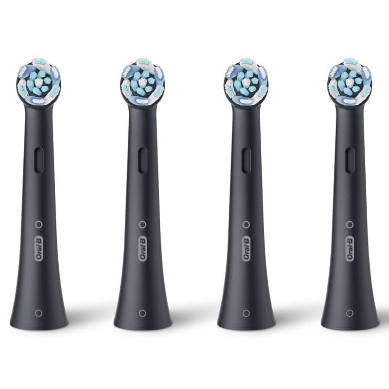 Brush Head Refill - Braun Oral B iO Refill 4pk Ultimate Cleaning (Black)