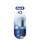 Brush Head Refill - Braun Oral B iO Refill 4pk Ultimate Cleaning (Black)