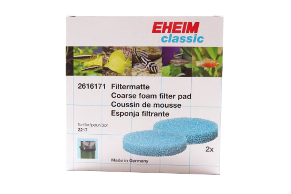 Eheim Classic 600 filter pad - Blue 2pk