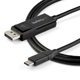 1m USB-C to DisplayPort 1.4 Cable - 8K Bidirectional - HBR3, 32.4Gbps, Perfect for Mac & Windows