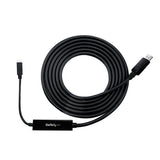 Premium 9.8' USB C to DisplayPort Cable - 4K 60Hz, Thunderbolt 3 Compatible, Black