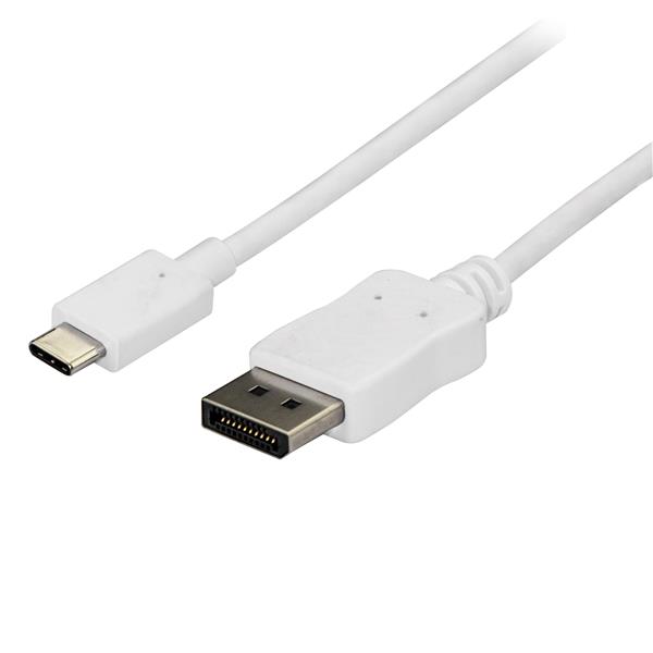 1.8m USB-C to DisplayPort Cable - 4K 60Hz Adapter for Thunderbolt 3 & USB Type-C Devices