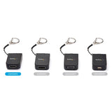 Portable USB-C to HDMI Adapter - 4K Video, Quick-Connect Keychain, Travel-Friendly Design
