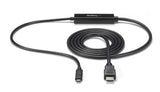 USB-C to HDMI Adapter Cable 4K - 91 cm (3 ft) - Compatible with Thunderbolt 3 & DP Alt Mode