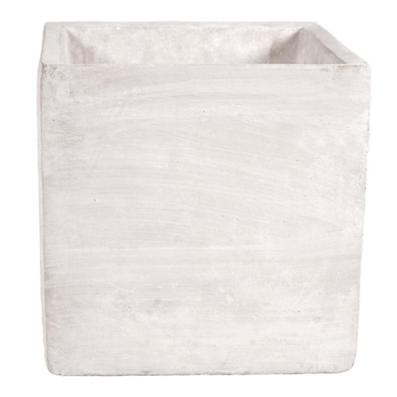 Vase / Planter - Cement square pot H15x155x155