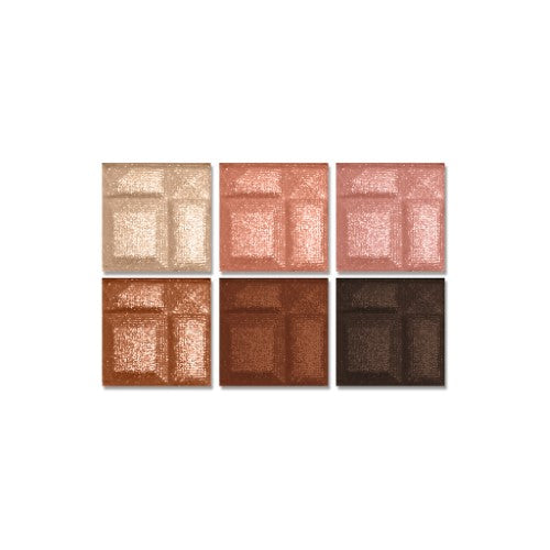 6 Color Eyeshadow - LA Colors Earthy