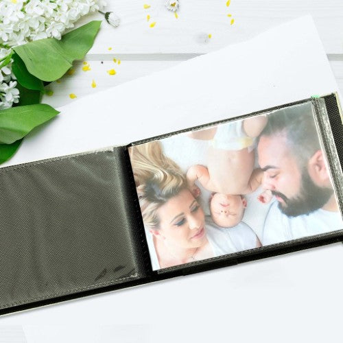 Profile - Citi Leather Blue Slip-in Brag Book Photo Wallet