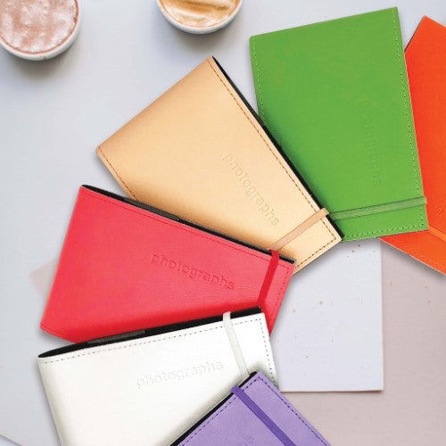 Profile - Citi Leather Blue Slip-in Brag Book Photo Wallet