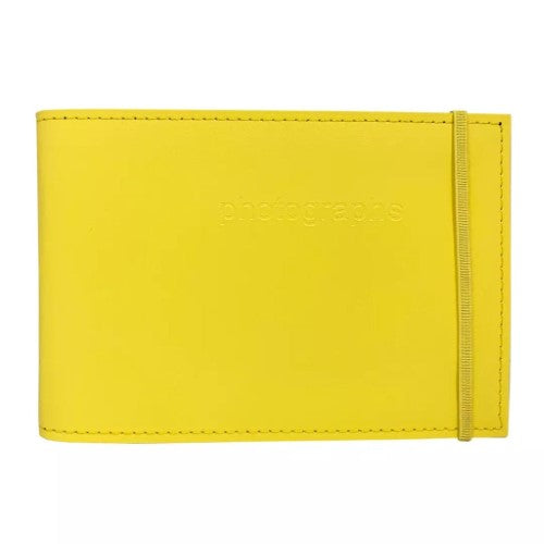 Profile - Citi Leather Vibrant Yellow Slip-in Brag Book Photo Wallet