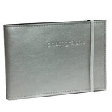 Profile - Citi Leather Silver Medium 5x7in Slip-in Brag Book Photo Wallet