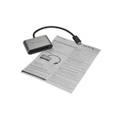 High-Speed USB 3.0 CFast 2.0 Card Reader/Writer with Integrated USB-C Cable for Photographers