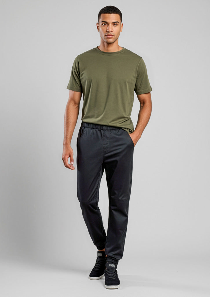 Cajun Mens Chef Jogger Pant - Black