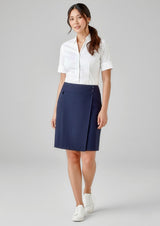 Comfort Waist Womens Skort - Navy