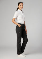 Comfort Waist Womens Cargo Pant - Charcoal