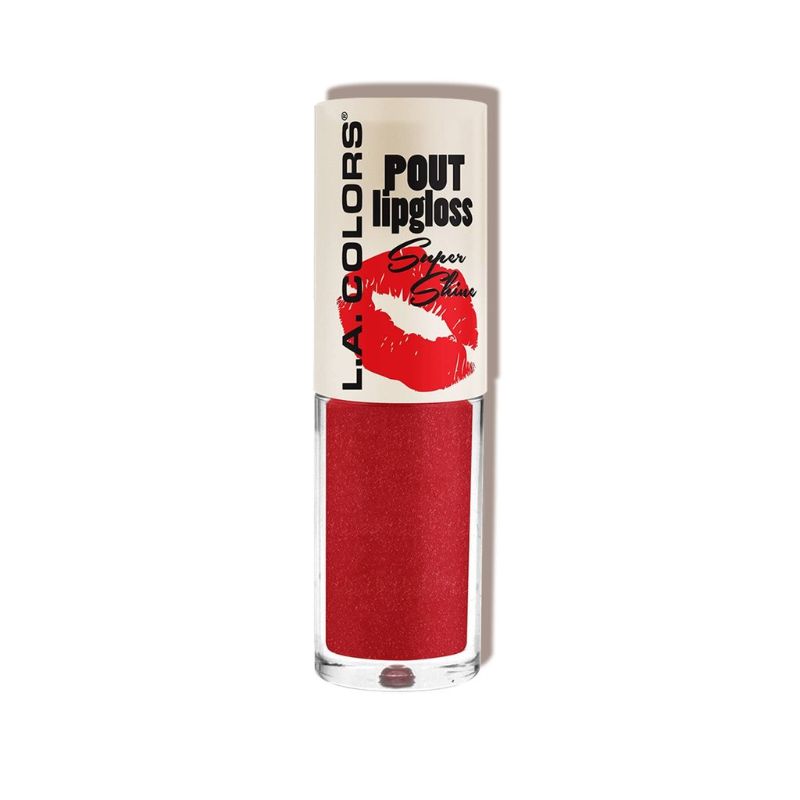 LA Colors Pout Shiny Lipgloss - Hot Lips