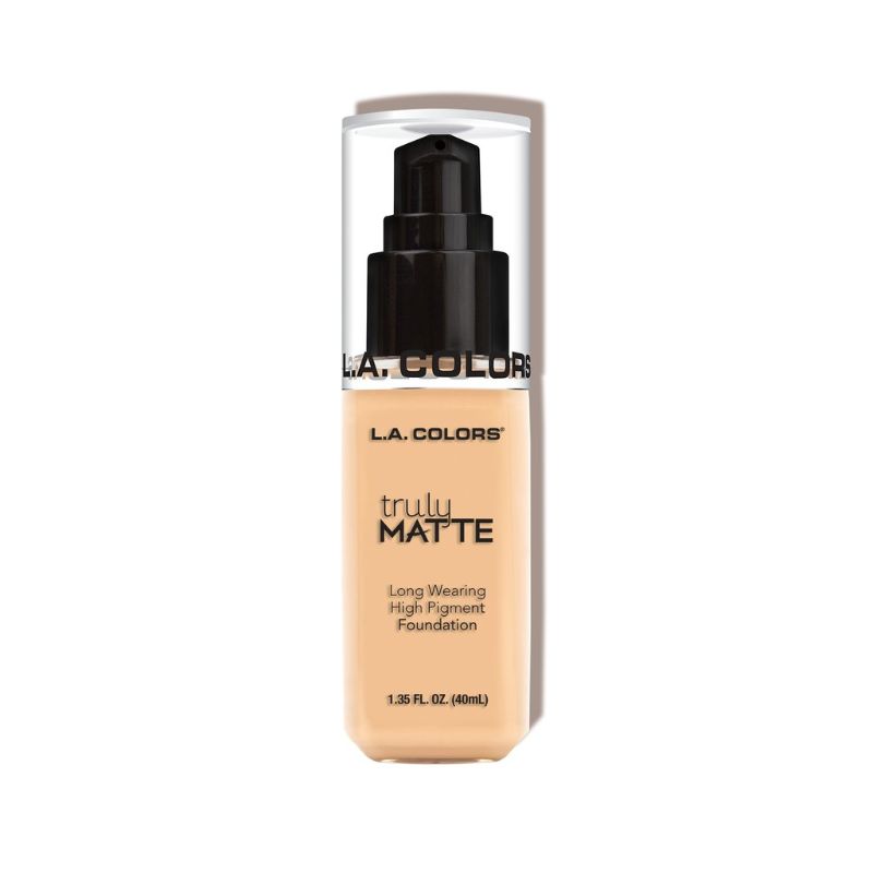 LA Colors Truly Matte Foundation - Porcelain