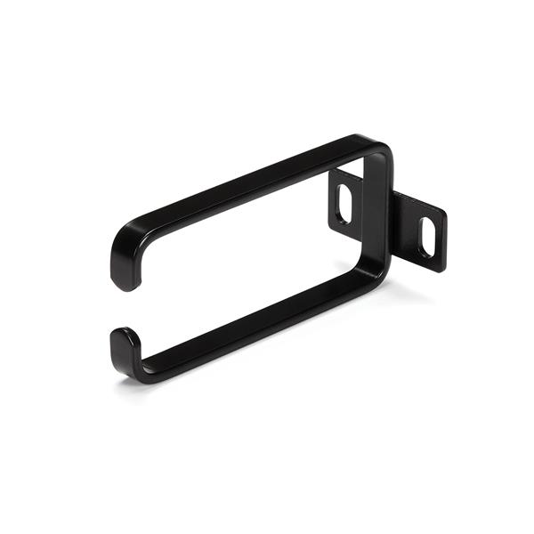 1U Vertical Server Rack D-Ring Cable Management Hook - Durable Steel, TAA Compliant, 1.8x3.9in