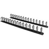 SEO Optimized Vertical Cable Organizer with D-Ring Hooks for 19-inch Server Racks - 1.8m (6 ft.)