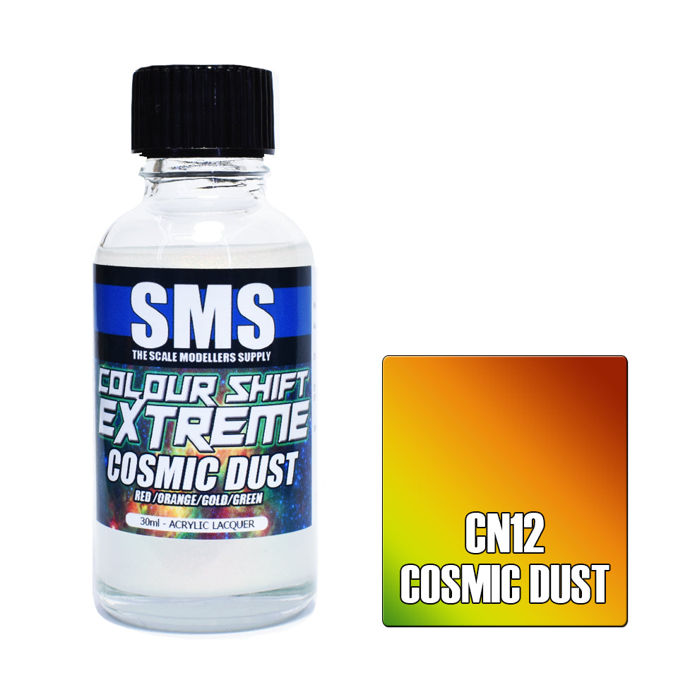 AIRBRUSH PAINT 30ML COLOUR SHIFT EXTREME COSMIC DUST ACRYLIC LACQUER SCALE