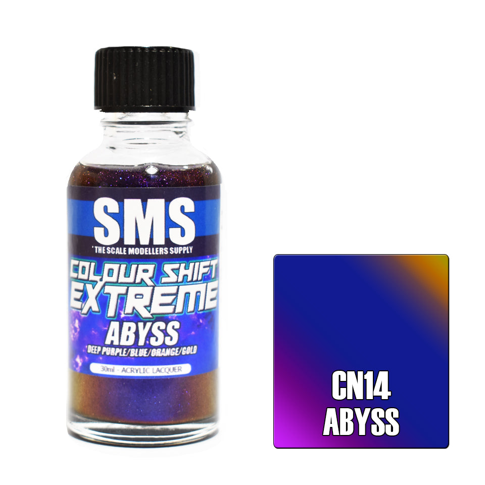 AIRBRUSH PAINT 30ML COLOUR SHIFT EXTREME ABYSS ACRYLIC LACQUER SCALE