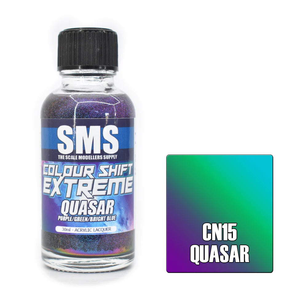 AIRBRUSH PAINT 30ML COLOUR SHIFT EXTREME QUASAR ACRYLIC LACQUER SCALE
