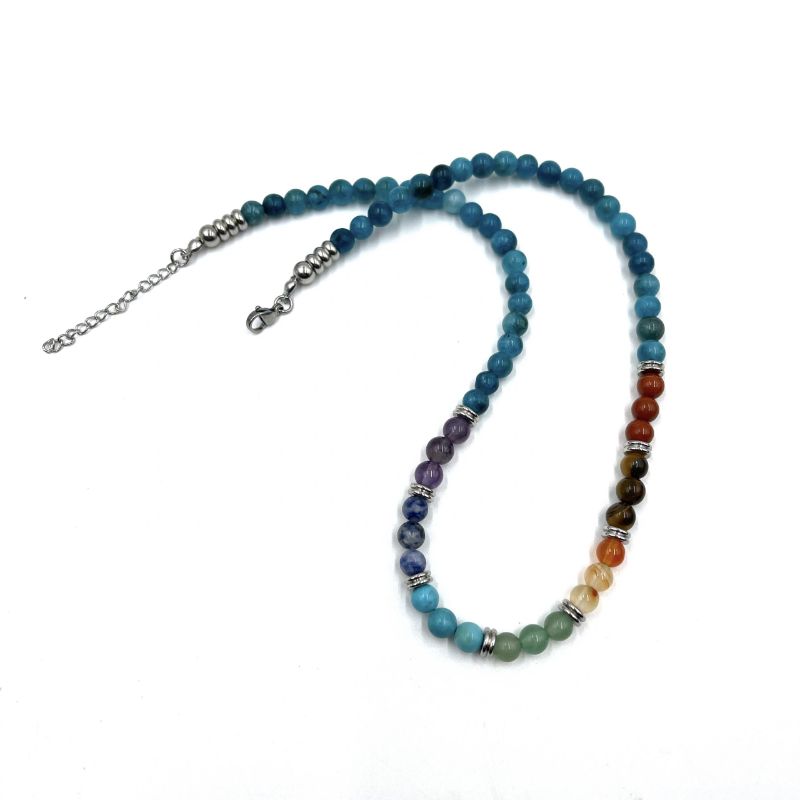 Necklace - Chalcedony Chakra (45CM)