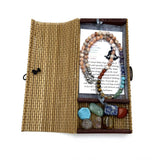Necklace - Red Veined White Onyx (45CM)
