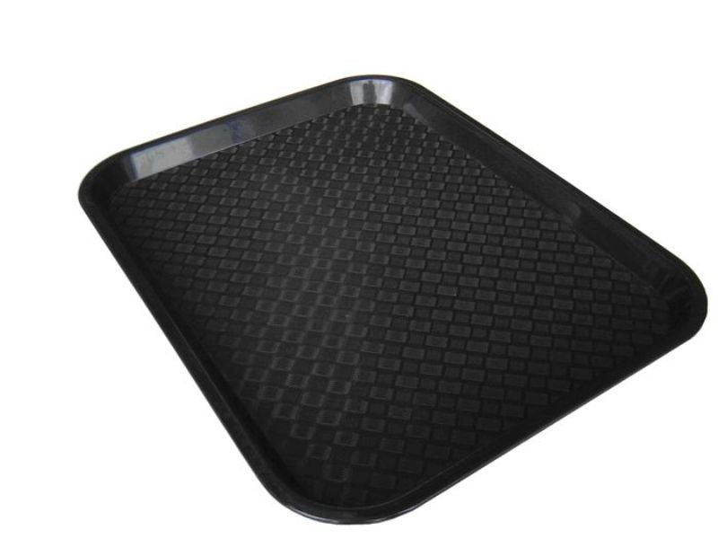 Fast Food Tray - Large Black (45.7cm)