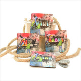 Coasters - Graffiti Print - Set of 4