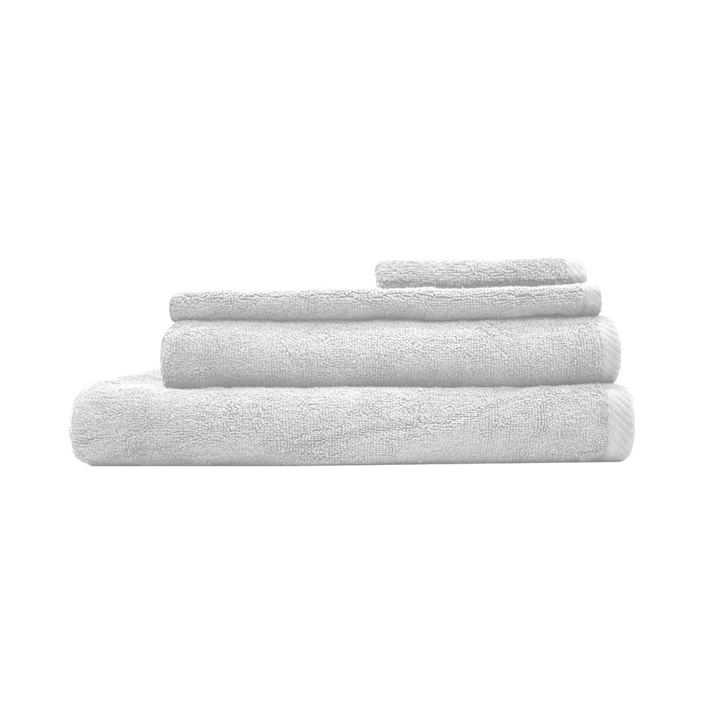 Bath Towel - Chateau 2pack 68 x 137cm (White) - Bambury