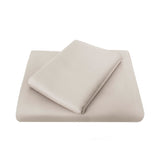 King Chateau Flat Sheet Mocha- Bambury