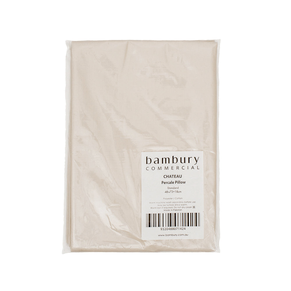 Standard Pillowcase - Chateau (Mocha) - Bambury