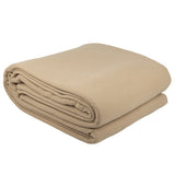 Single Villa Polar Fleece Blanket Camel- Bambury
