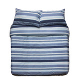 Indiana Blue Quilt / Duvet  Cover Set - King Single