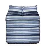 Indiana Blue Quilt / Duvet  Cover Set - Single