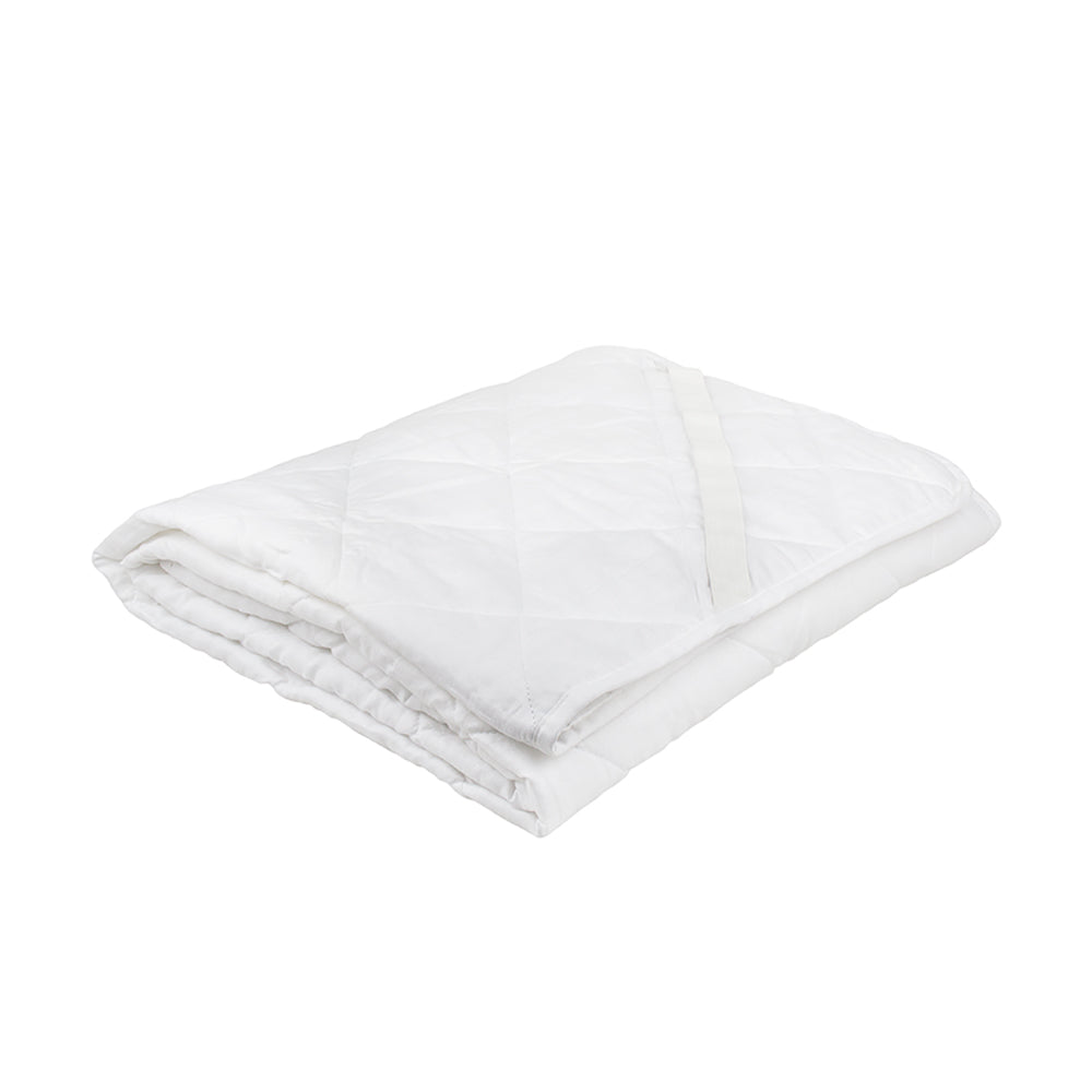 Double Villa Basic Strapped Mattress Protector- Bambury