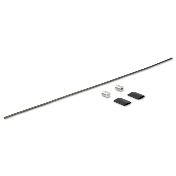 Steel Security Tether Cables - Adjustable 20 Pack for Anti-Theft and Cable Organization
