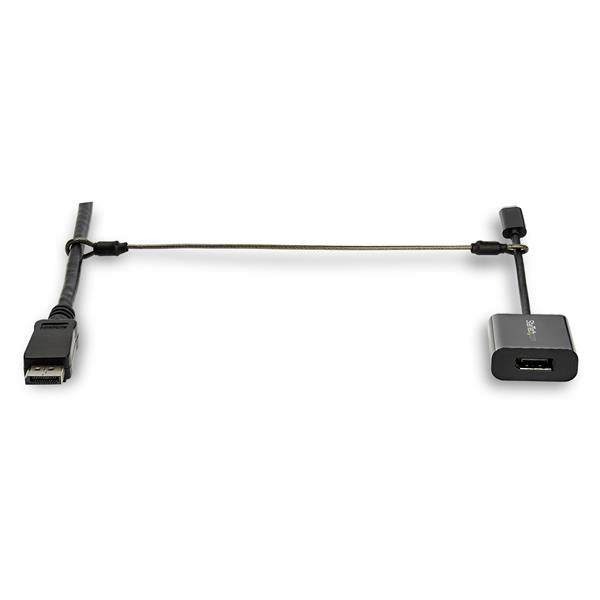 Steel Security Tether Cables - Adjustable 20 Pack for Anti-Theft and Cable Organization
