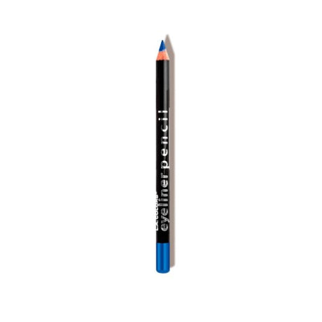 Vibrant Electric Blue eyeliner pencil with smooth, long-lasting formula for precise application and bold eye looks.