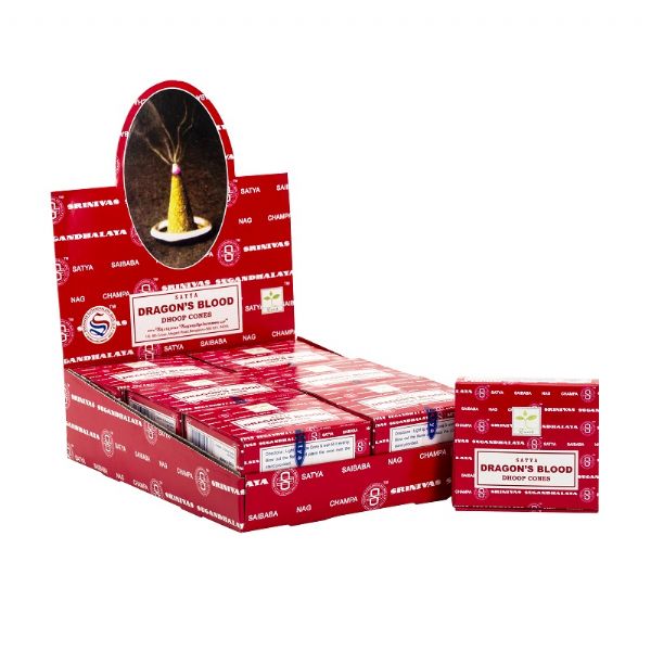 Incense - Satya Dragon's Blood Dhoop Cones