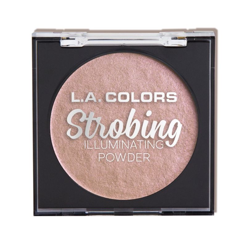 LA Colors Strobing Powder - Flashing Pink