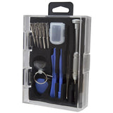 Professional 23-Piece Cell Phone Repair Kit for Smartphones, Tablets, Laptops - Tools Included