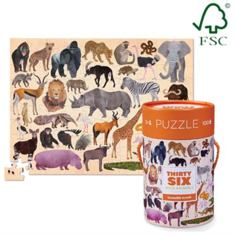Croc Creek 36 Animal Wild Animals 100pc