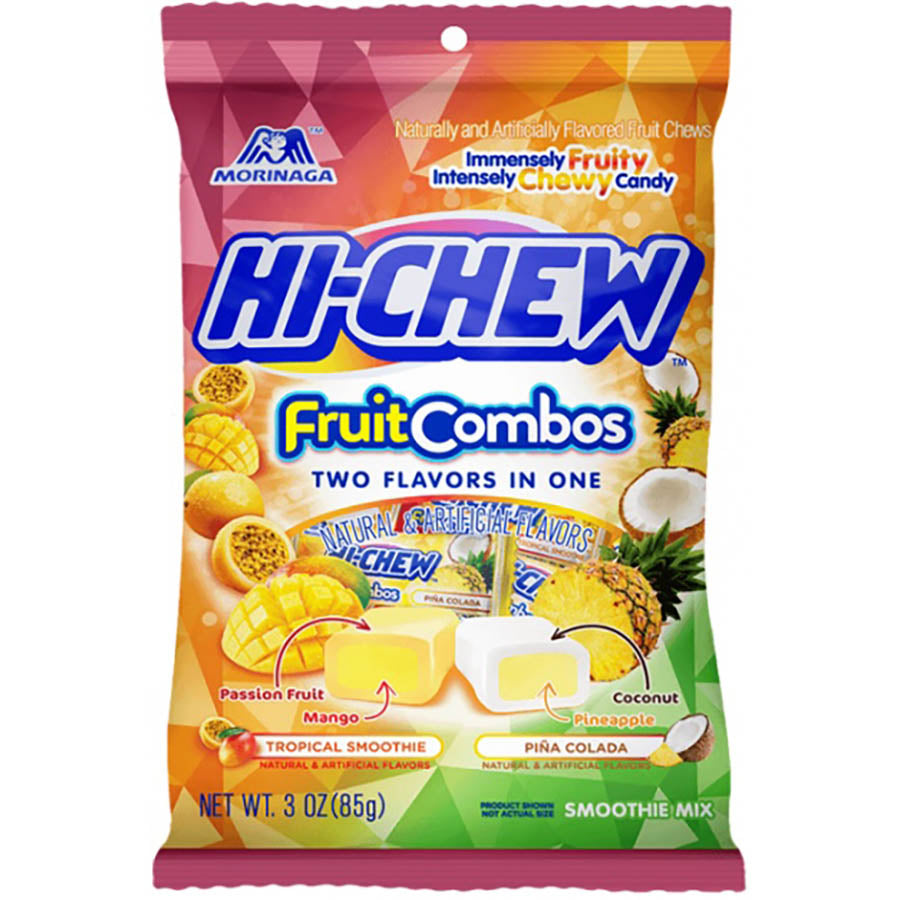 Hi-Chew Bag Fruit Combos 85g - Pack of 6