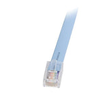 1.8m (6 ft) RJ45 to DB9 Console Cable for Cisco Routers - Compatible with CAB-CONSOLE-RJ45