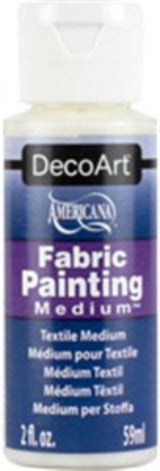 DECOART 2oz FABRIC PAINTING MEDIUM