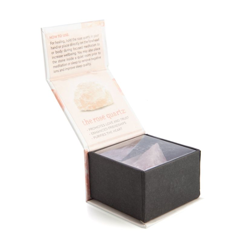 Raw Rose Quartz Wellness Stone
