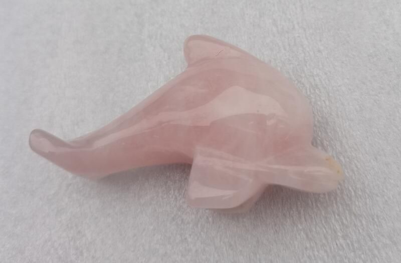 Gemstone - Dolphin Rose Quartz (5cm)