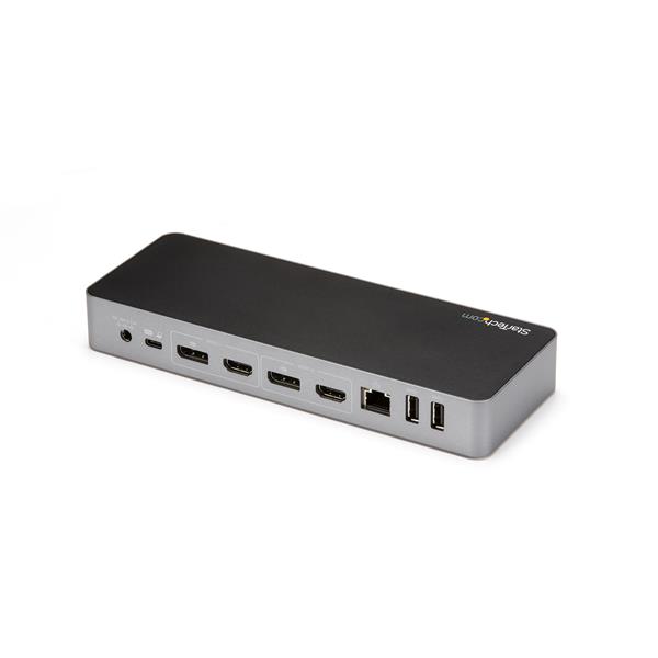 Dual 4K 60Hz USB-C & USB-A Hybrid Docking Station with 60W Power Delivery and HDMI/DP