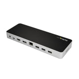 Dual 4K USB C Dock for Windows & Mac - Extend Dual Monitors, 60W Power Delivery, SD Reader